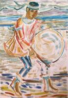 Картина "Камчатский Алхалалай. Ильменский танец"