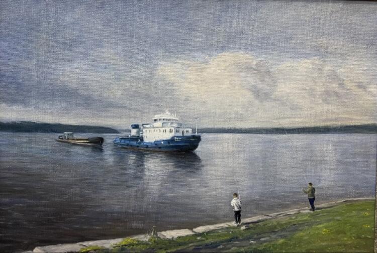 Картина "У берегов Шлиссельбурга»" Картина "У берегов Шлиссельбурга»"