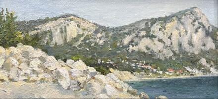 Пейзаж «Каменистый берег»