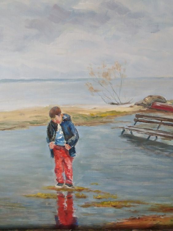 Картина "На плещеевом озере"