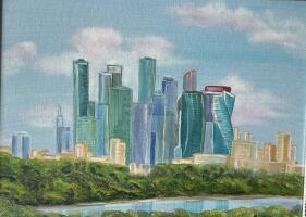 Картина «Москва-Сити»