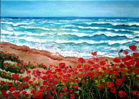 Картина «Весна на море»