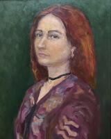 Портрет «Изумрудный портрет Дарьи»