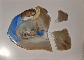 Лаковая миниатюра «Спасение»