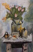 Натюрморт «Подарок весны»