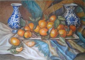 Картина "Мандарины"